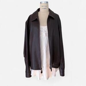 Nautica Men's Brown and Black Jacket